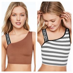 PINK VS | Bundle of 2 Strap Sports Crop